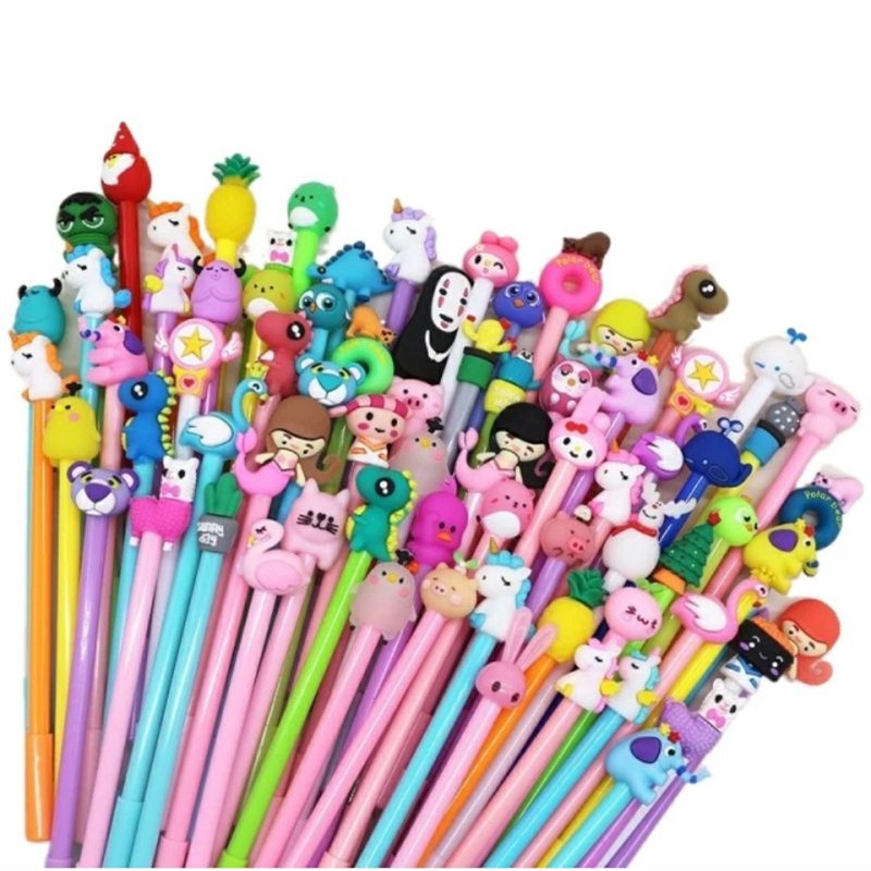 

Pulpen Gel Karakter Pen Gel Alat Tulis Stationary
