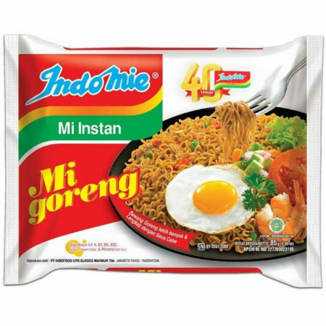 

Indomie Mi Goreng 85 gram