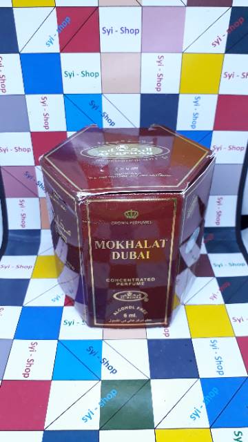 Parfum MOKHALAT DUBAI Original By AL REHAB Roll On Non Alkohol 6ml