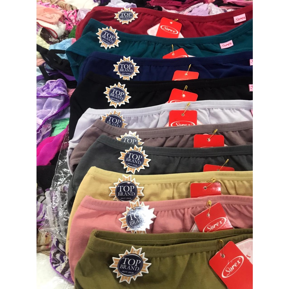 ORIGINAL ! CD SOREX 1227 SOREX MINI BAHAN KATUN - CD WANITA INI BASIC KATUN - CD LOW WAIST SEPINGGUL - ASLI SOREX - BAHAN KATUN SUPER LEMBUT - CD SOREX SUPER MURAH TERLARIS - CELANA DALAM WANITA ANAK REMAJA ADA SIZE M L EL XL QL XXL