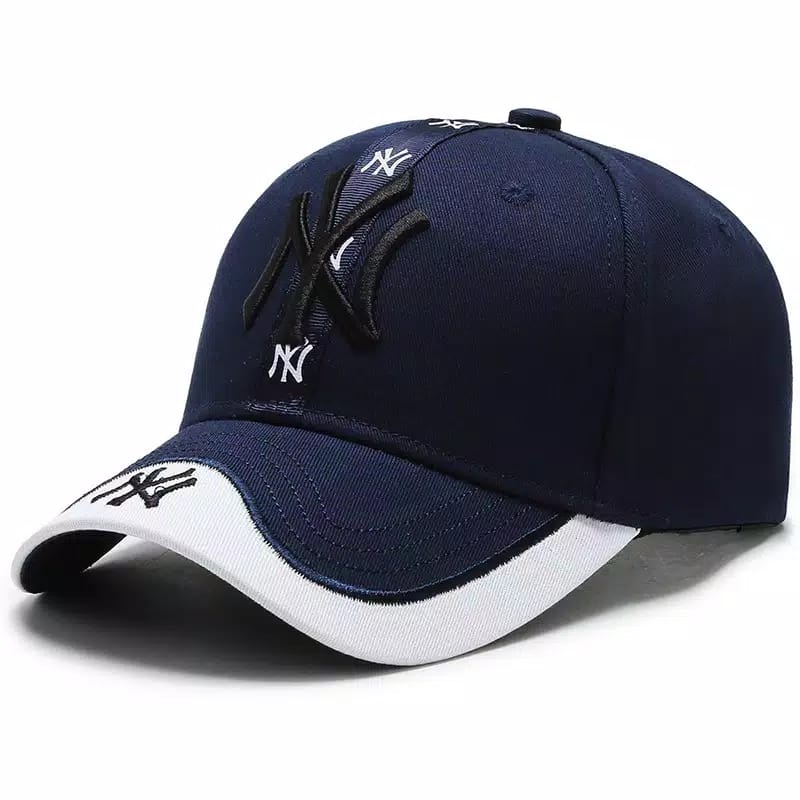 TOPI CAPS BASEBALL NY DUAL TONE TOPI PRIA DISTRO SPORTY TOPI SEPEDA 2021 IBRA SHOP