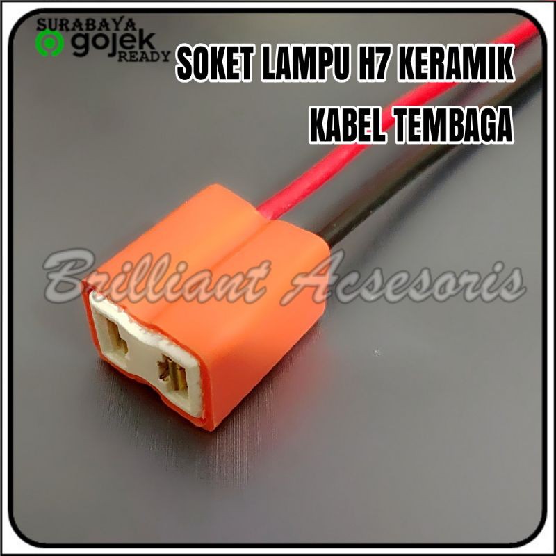 Soket Lampu Mobil - H3 / H4 / H7 / H8 / H9 / H11 / H16 / Hb3 / Hb4 / H27 - Harga pcs