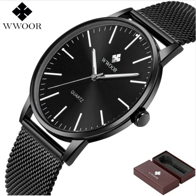 Jam Tangan Pria Original WWOOR Model 8832 Waterproof - Luxury Watch