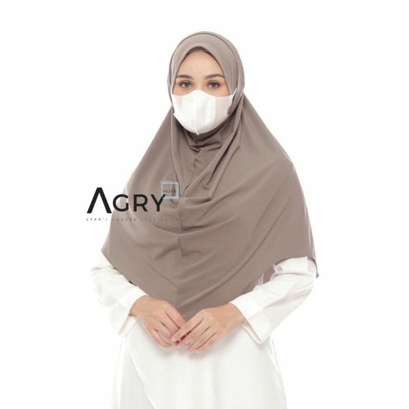 ᴀɢʀʏ Hijab Instan Slip In Jersey Premium