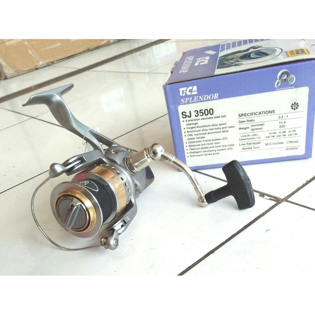 reel Spinning Tica splendor 3500