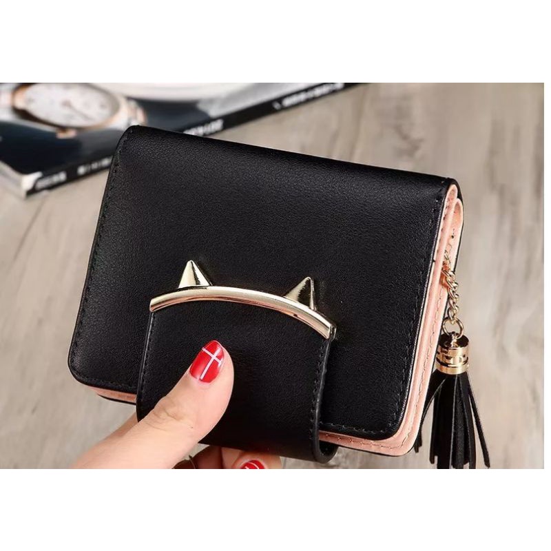 Dompet Abg Wanita Murah Kekinian Dompet Lipat mini Dompet kecil Taring