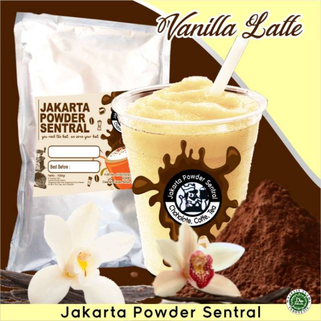 

Vanila latte powder drink bubuk minuman 1kg