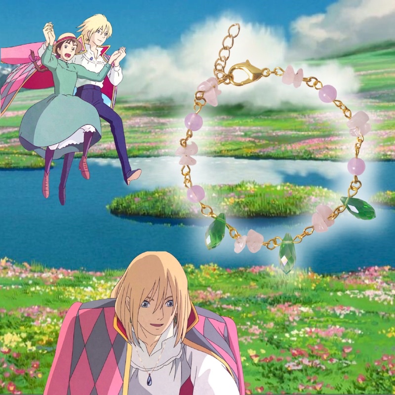 howl moving castle bracelet