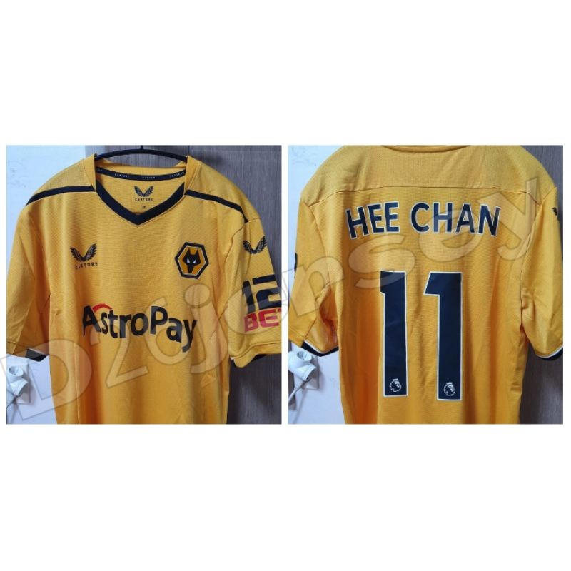 Jersey WolverhamptonN Home 2022 / 2023 + nameset