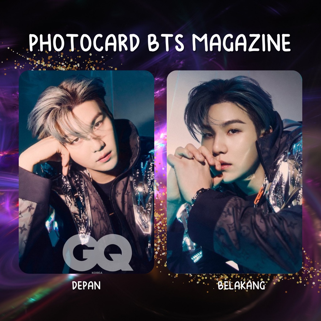 Photocard BTS Magazine - Lucky Draw