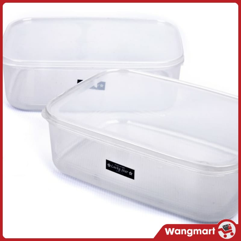 Toples Plastik Lucky Pack 2700 ml / 950ml Wadah Plastik / Food Container / Tempat Kue / Tempat Donat