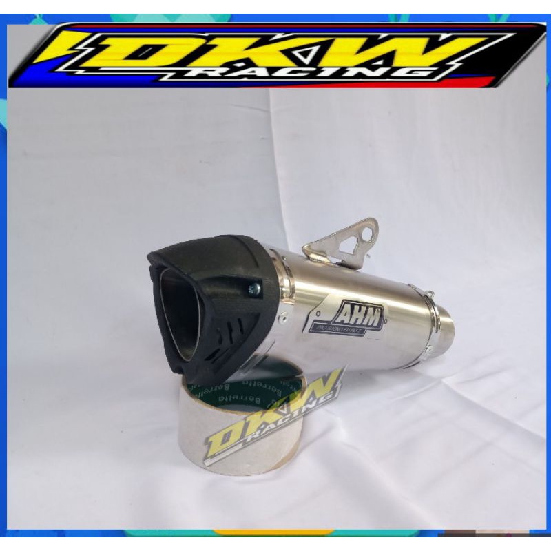 Knalpot Racing AHM Underbond Jupiter Vega Supra Blade Revo Smash Shogun Grand Legenda dll-5