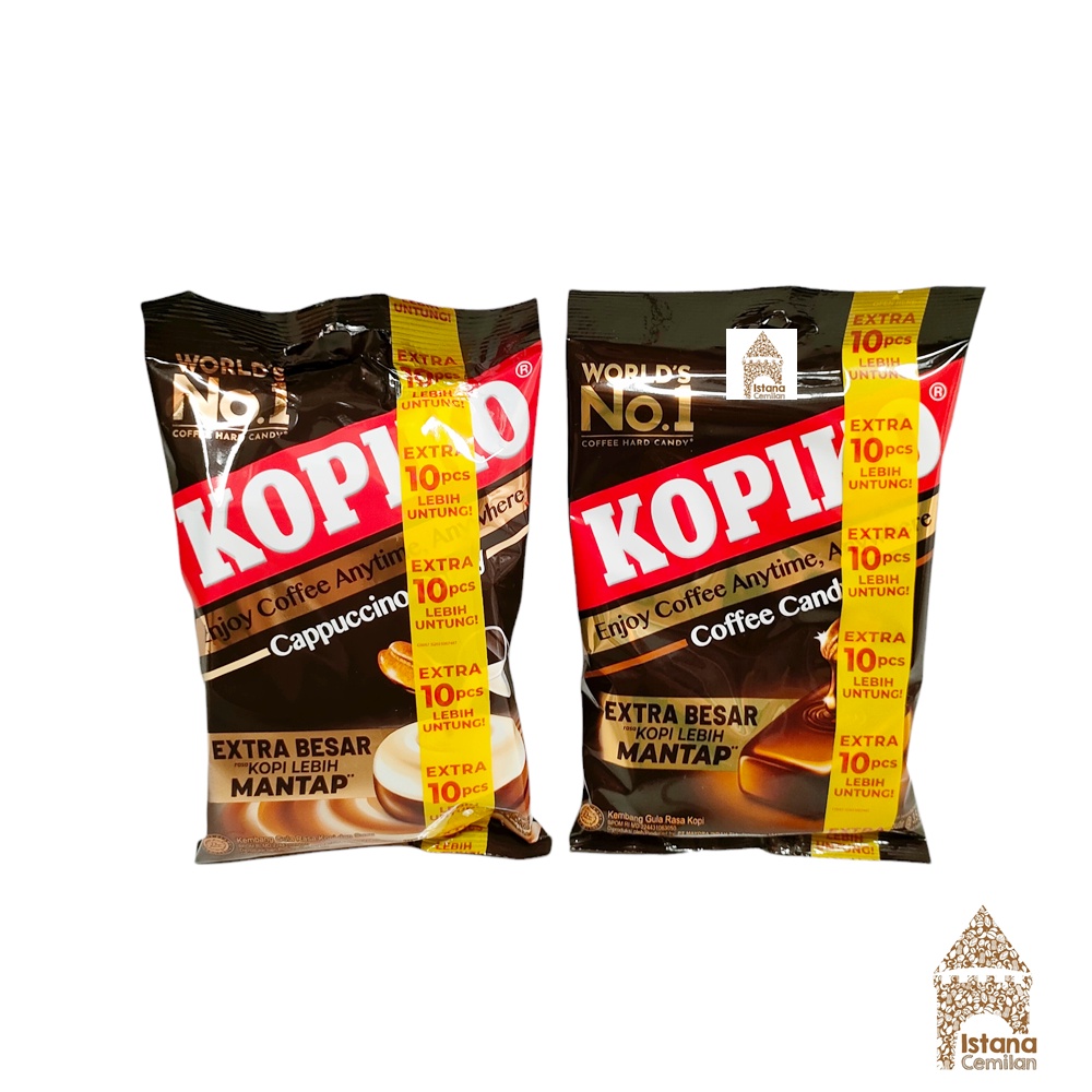 Kopiko Permen Kopi 175 Gram  (Isi 50 butir)