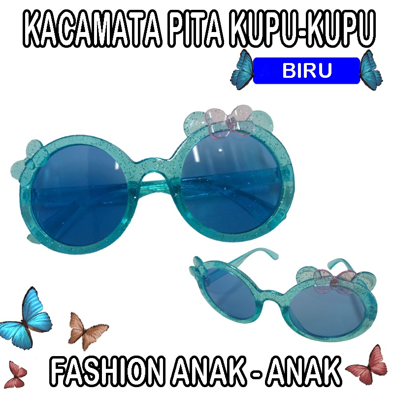 New! Kacamata Anak anak Fashion Lucu Frame Bulat Boboho Vita Kupu Kupu Kaca mata Gaya Kacamata Outdoor kaca mata Fashion Kacamata Anak Vita Kupu Kupu