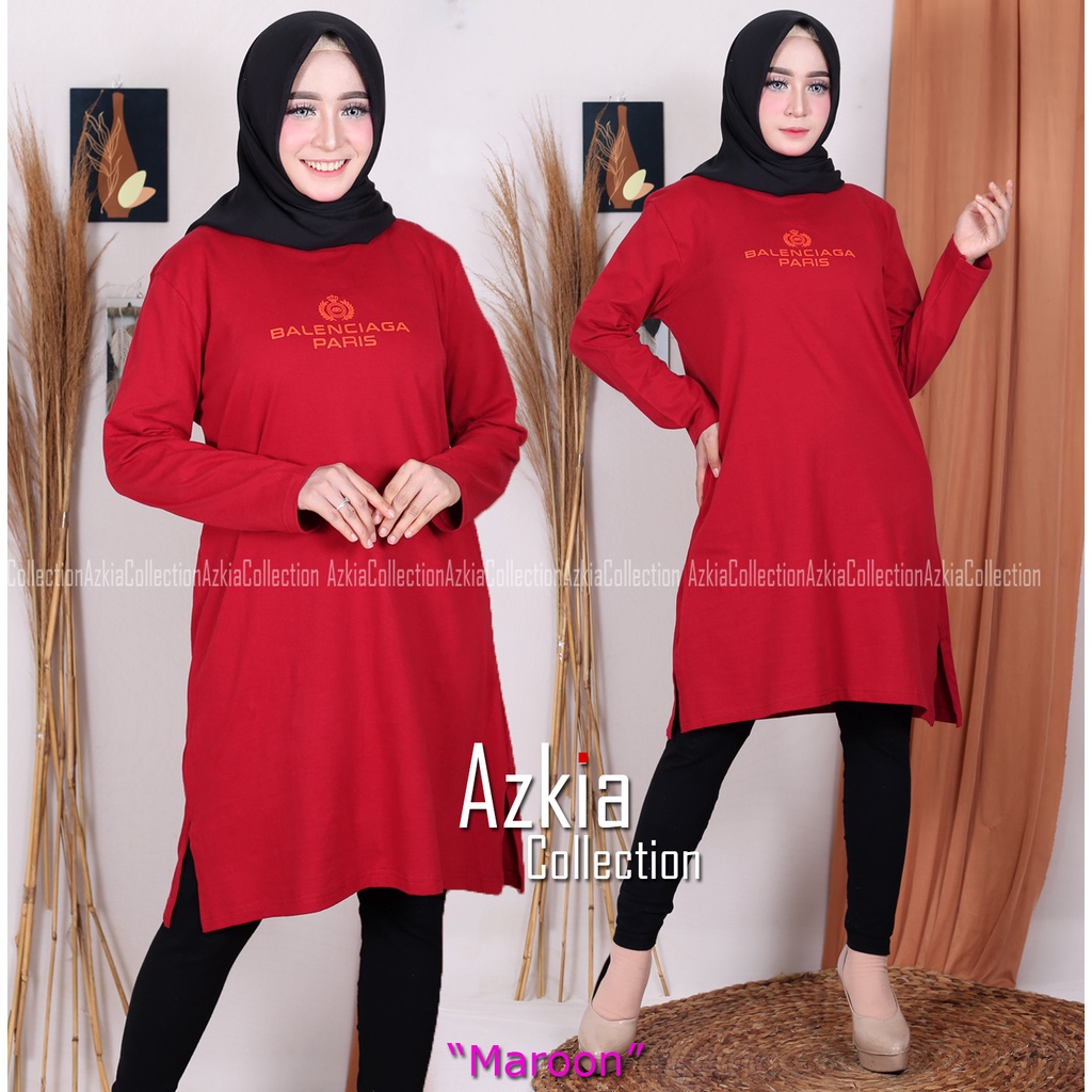 tunik kaos wanita catton combed 24s