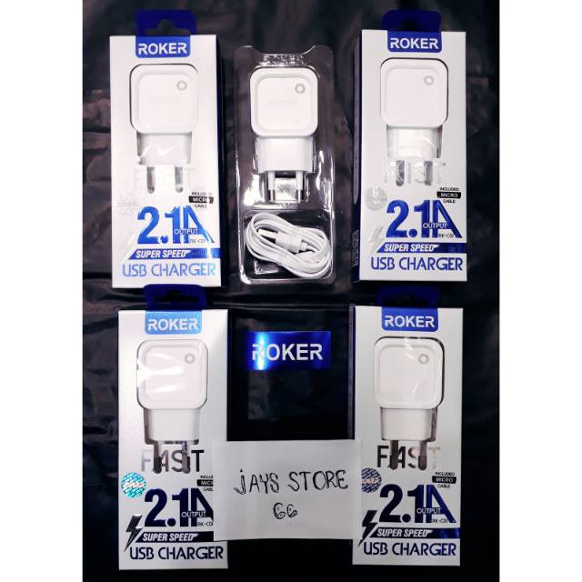 Charger Roker 2,1A RK-C01 Super Speed