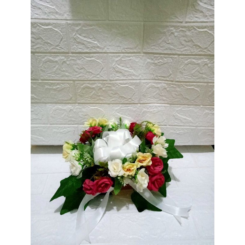 Bunga hiasan mobil pernikahan