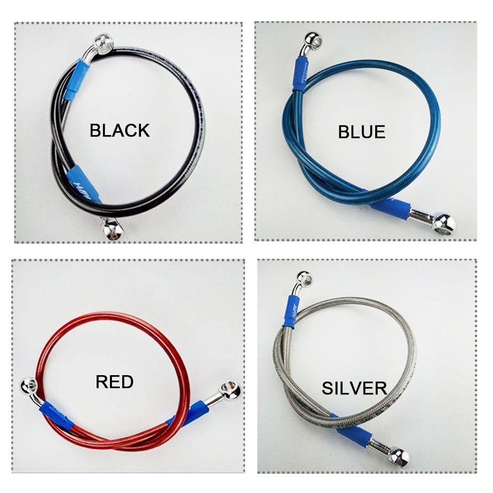Populer Jalur Rem Sepeda Motor Braided Stainless Steel Tabung Radiator Anti Karat Putar Diperkuat