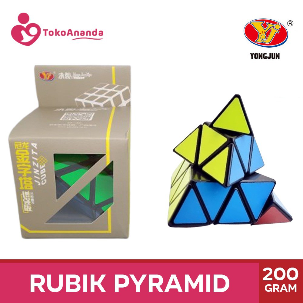 RUBIK PYRAMINX YONGJUN JINZITA PYRAMINX 3X3 RUBIK PIRAMID