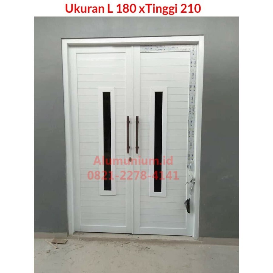 Pintu Utama Alumunium / Pintu Minimalist / Pintu Utama Elegan PU01