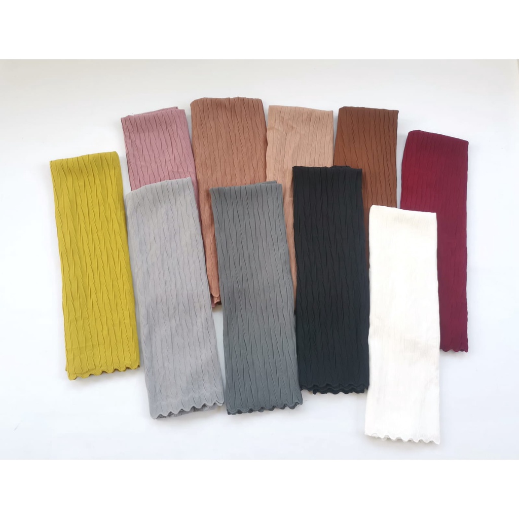 pashmina plisket padi