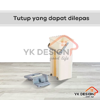 YK DESIGN YK 601B alat pel praktis mop bentuk persegi  