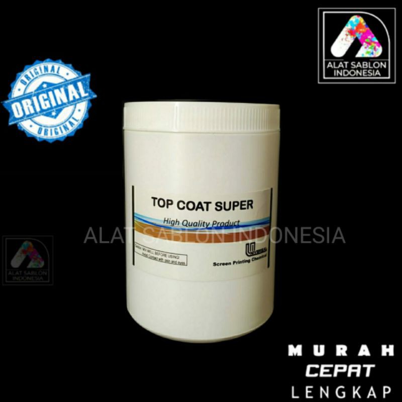 Promo Top Coat Super Pengkilap Sablon 1Kg