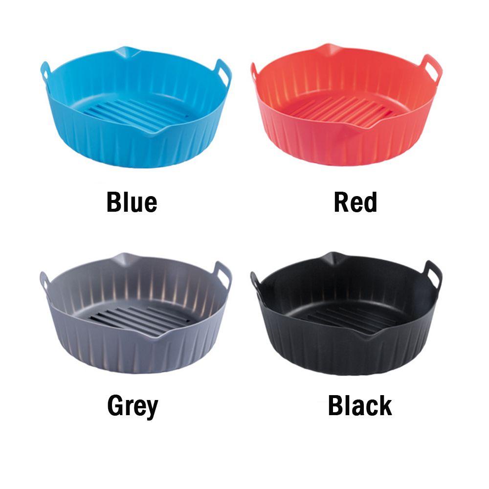 Populer Air Fryer Silicone Pot Round Mat Pengganti Grill Pan