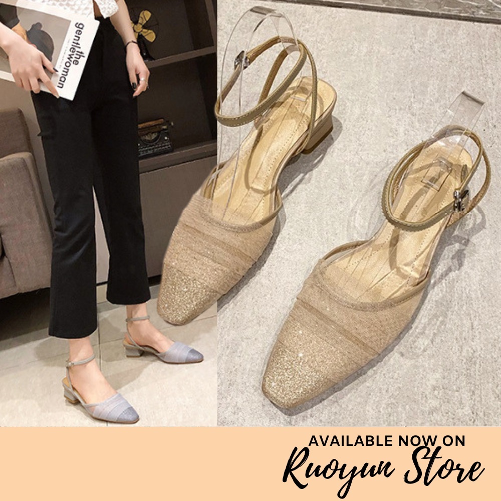 RYS - Delicate Felicity Hak Sepatu Wanita Fashion Kantoran/Casual - Ori Import