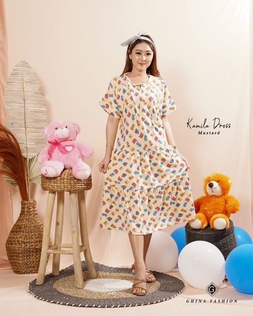 Daster Ghiina kamila dress