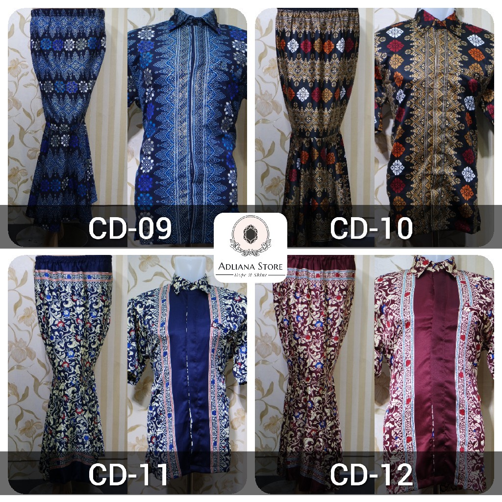 (COD) Rok Duyung dan Kemeja Batik / Couple Duyung / Couple Batik / Batik Couple HANANIA KEBAYA COLLECTIONS