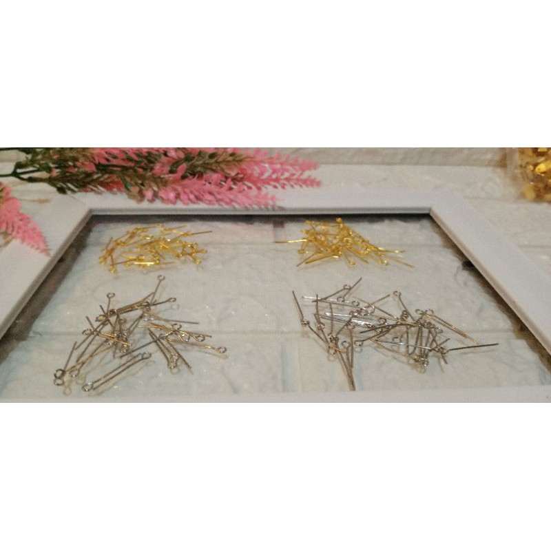 PAKU Q (50gram/  uk 7cm :25gr)/ paku cumi berlubang / PAKU 9 / EYEPIN / paku loop untuk mute mutsin 