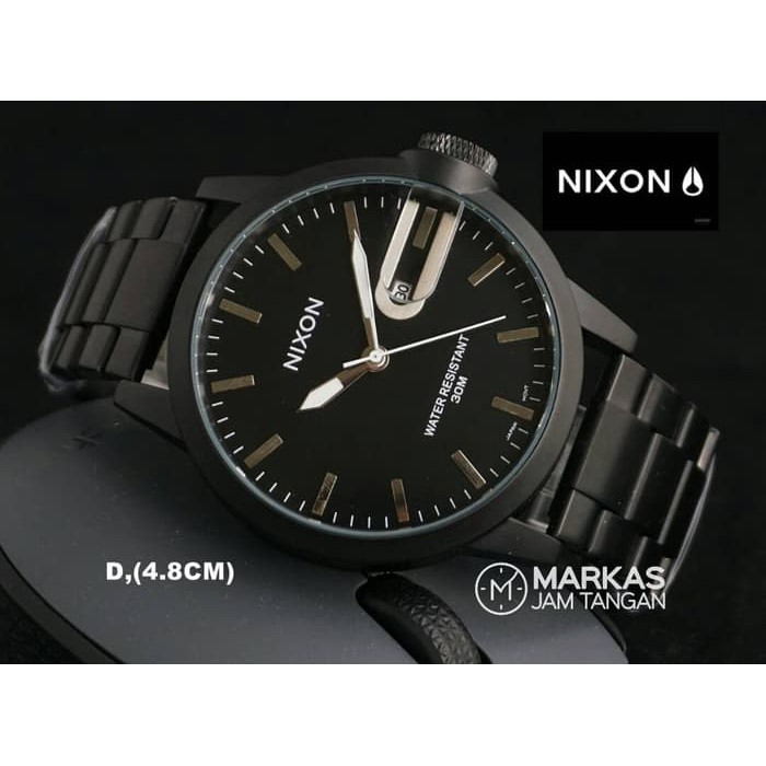Jam Tangan Nixon Man Date Stainless Steel | MRKS