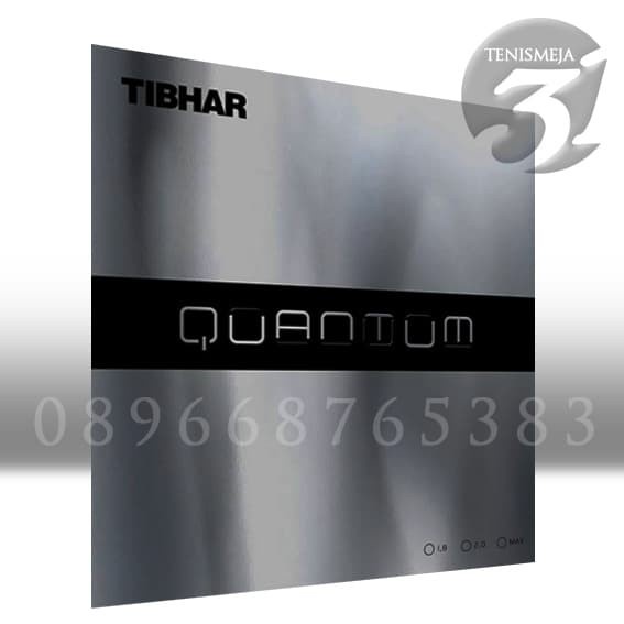 Rubber/Karet pingpong Tibhar Quantum - Hitam