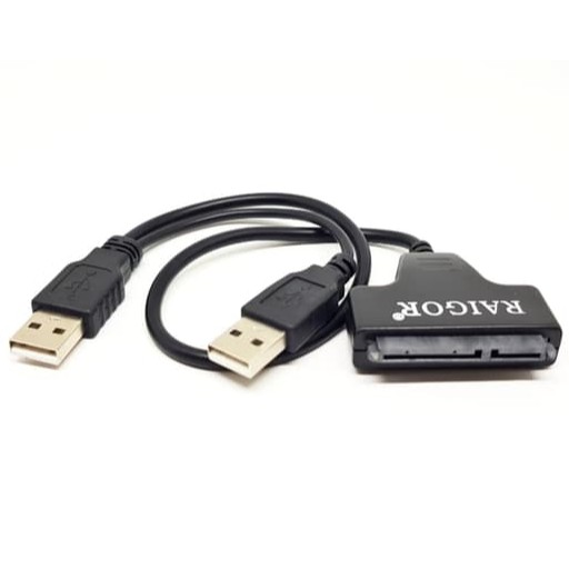 USB 2.0 TO SATA UNTUK SSD / HDD LAPTOP UKURAN 2.5 INCH