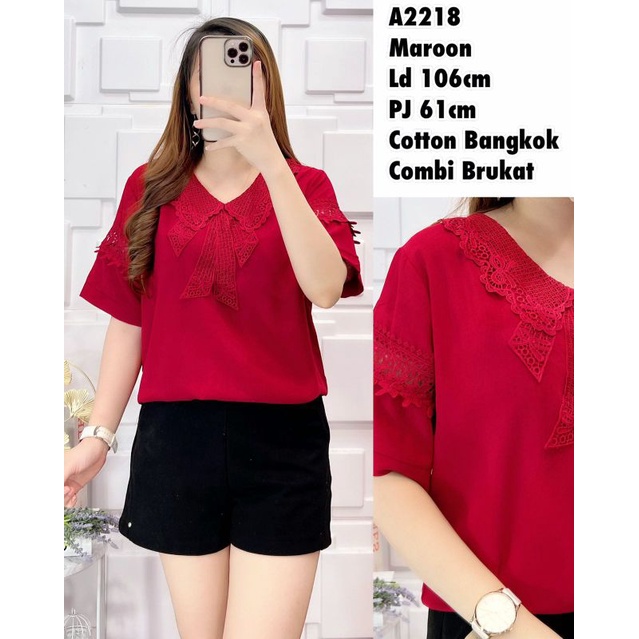 BLUS COTTON BANGKOK A2218