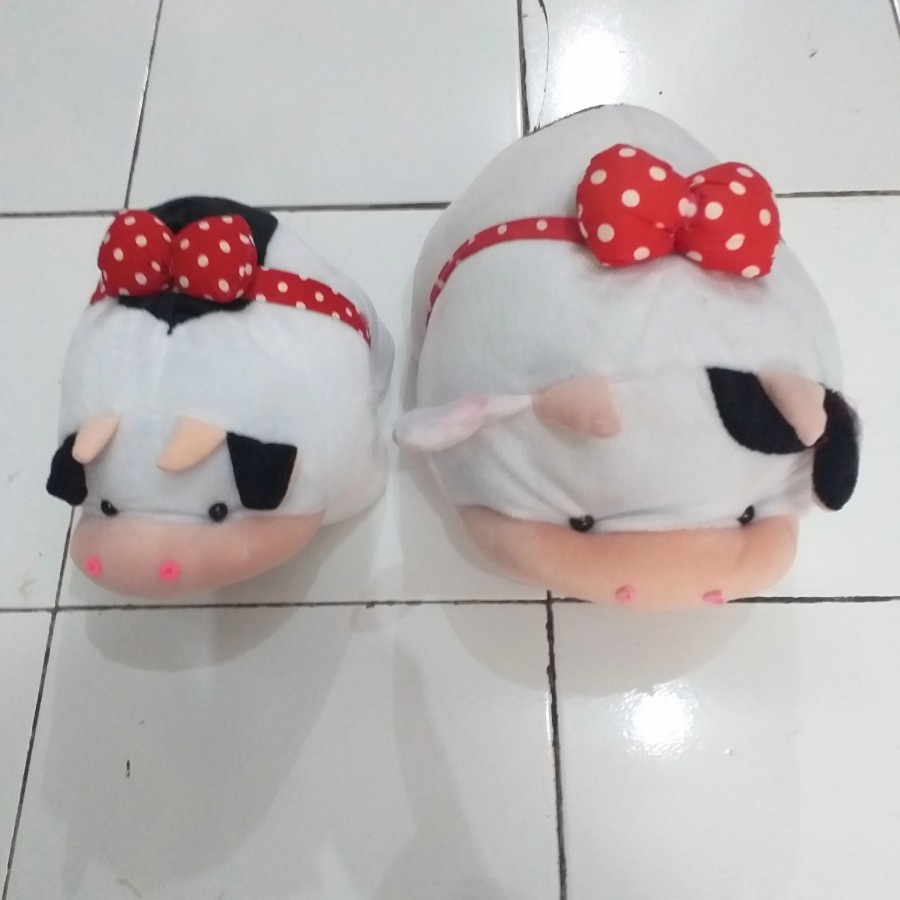 Boneka Sapi Kerbau Cow Lucu Panjang 30 cm/Boneka LUCU BANGET