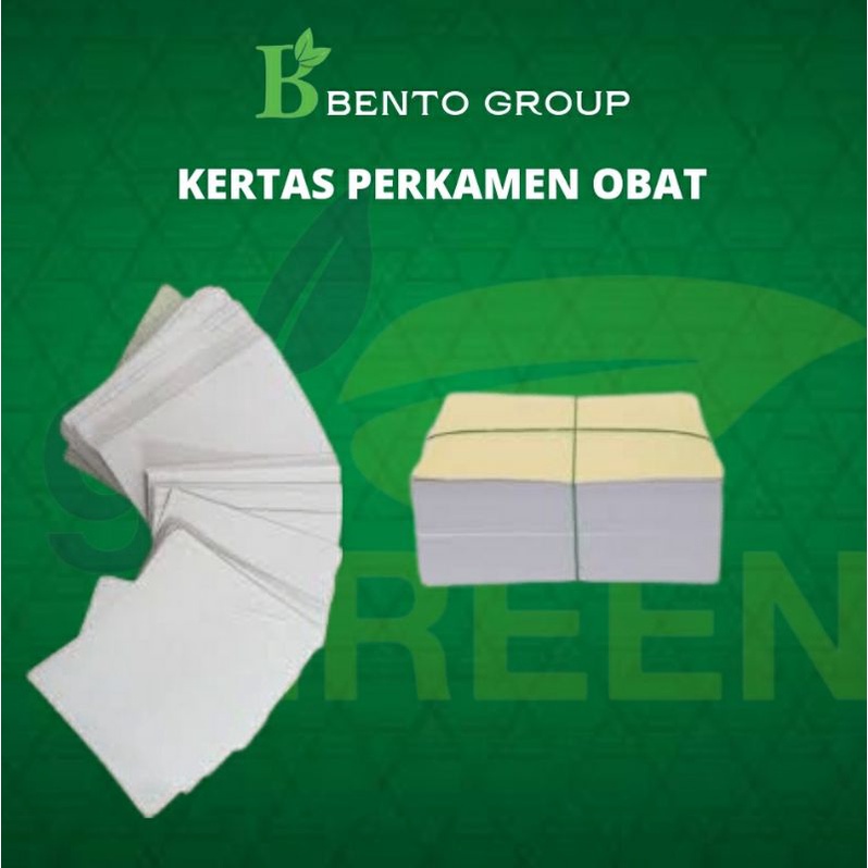 Kertas Perkamen kertas obat