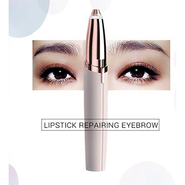 Pencukur Bulu alis Elektrik /Flawless Eyebrows  Rambut Elektrik Model Lipstik