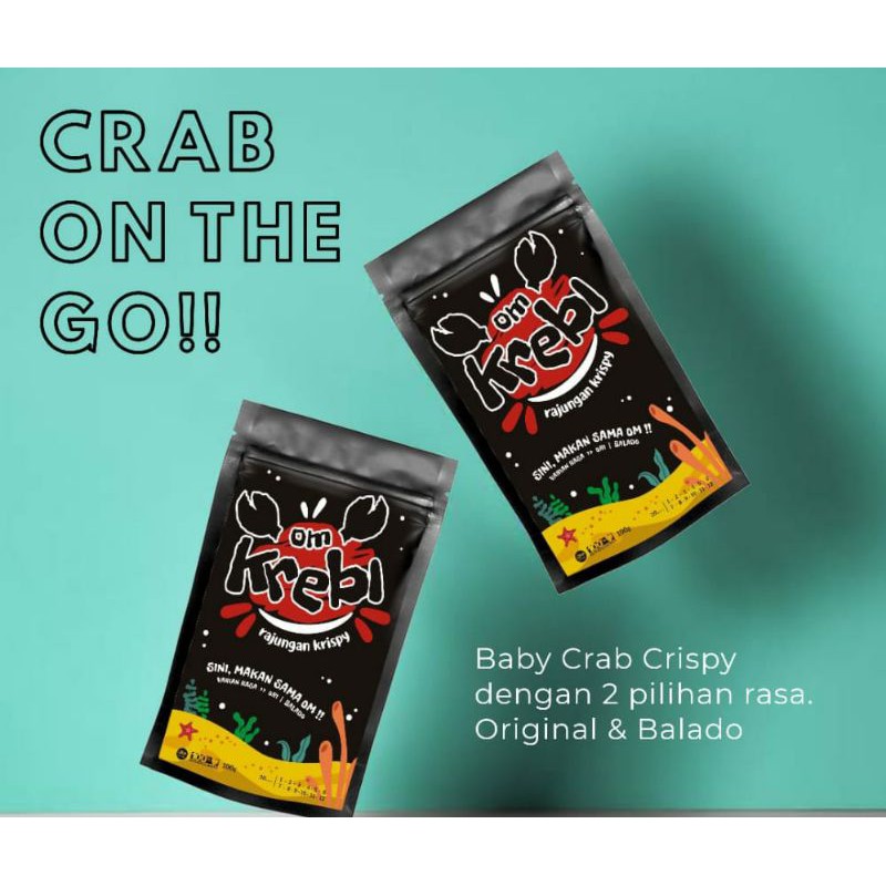 

krebi (baby crab crispy) rajungan krispy