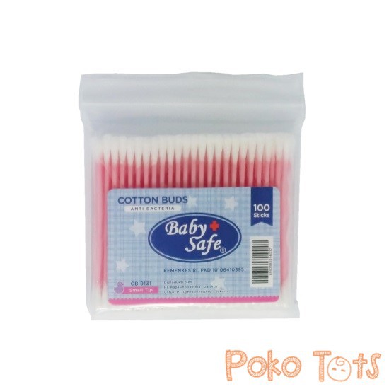 Baby Safe Cotton Buds Small Tip isi 100 pcs Tip Kecil WHS