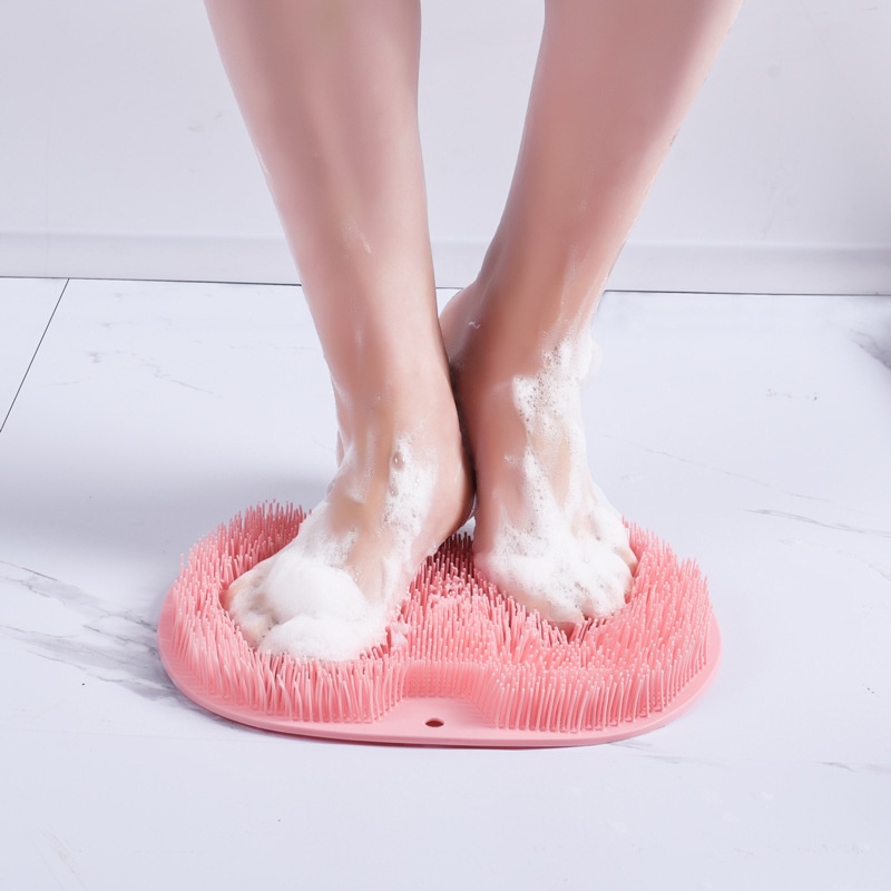 Sikat Pijat Kaki Bahan Silikon Anti slip Untuk Kamar Mandi