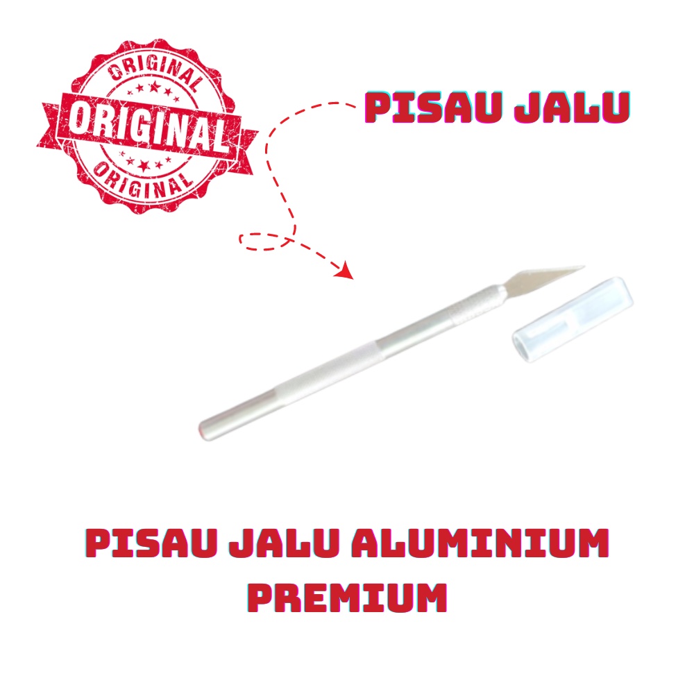 Pisau Jalu alumunium premium