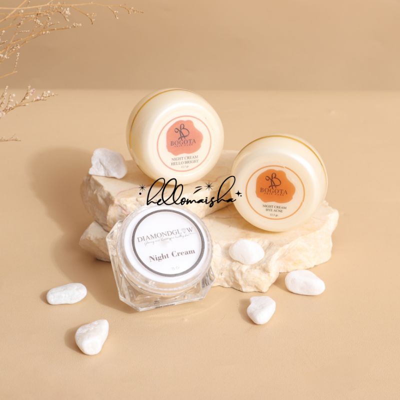 NIGHT CREAM ECER BOGOTA NORMAL/ACNE/DIAMOND GLOW