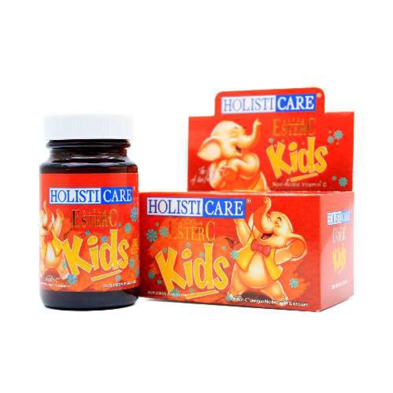 Ester C Kids Holisticare Original Vitamin C anak Isi 30 Tablet Termurah – >>> top1shop >>> shopee.co.id