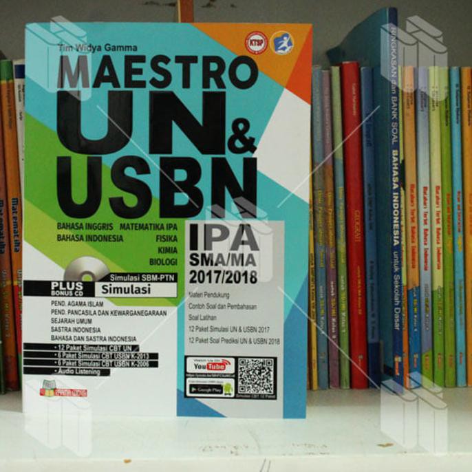 Stok Baru Maestro Un Usbn Sma Ma Ipa 2017 2018 Terlaris