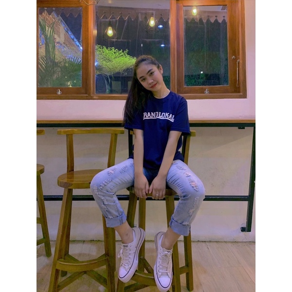 T-shirt Unisex Brand Lokal/kaos Brand Lokal