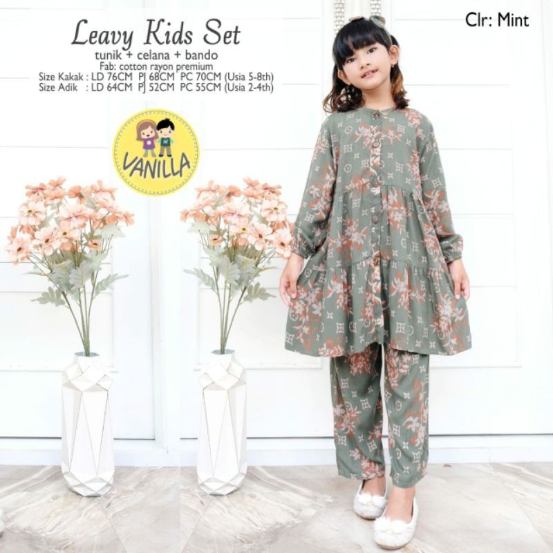 LEAVY KIDS SET ORIGINAL BY VANILLA