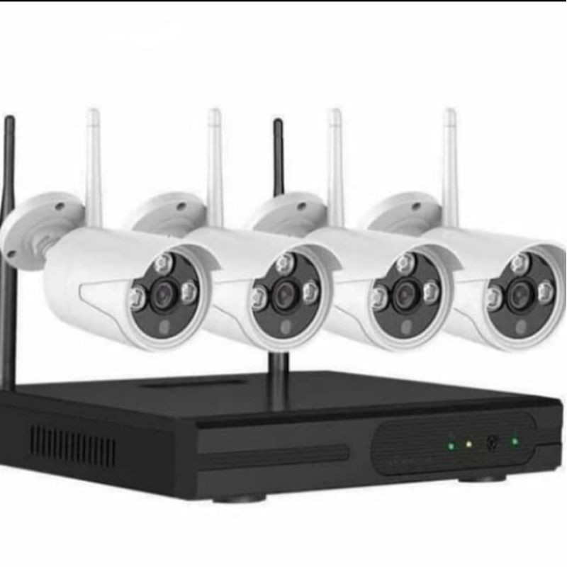 PAKET CCTV WIRELESS 8MP 4CH/ NVR KIT WIRELESS 8MP MURAH