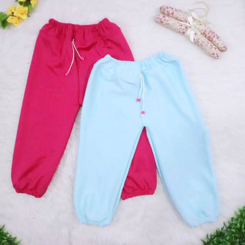 Celana Panjang Joger Pants Anak Perempuan Jogger Molly Ukuran 1-12 Tahun Fashion Anak Import
